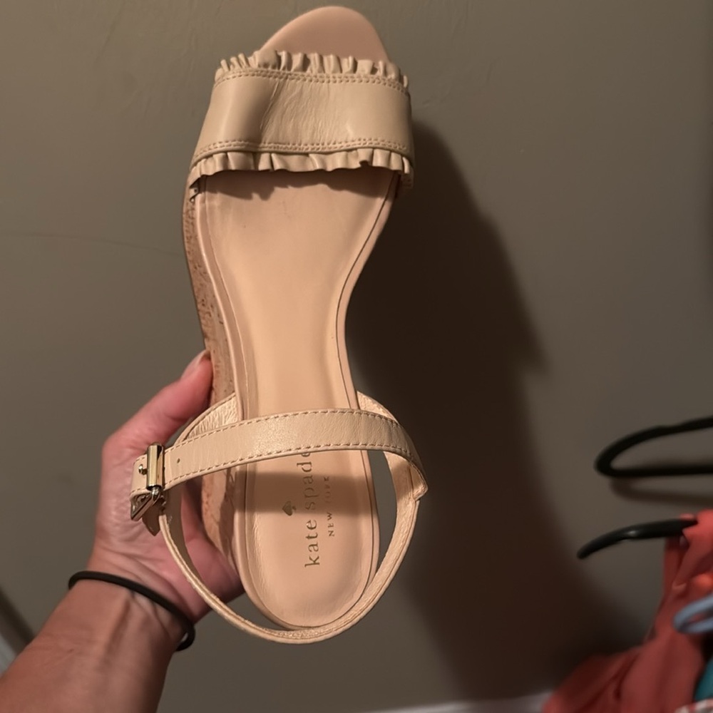 Kate Spade Tomas Cork Sandal Size 10